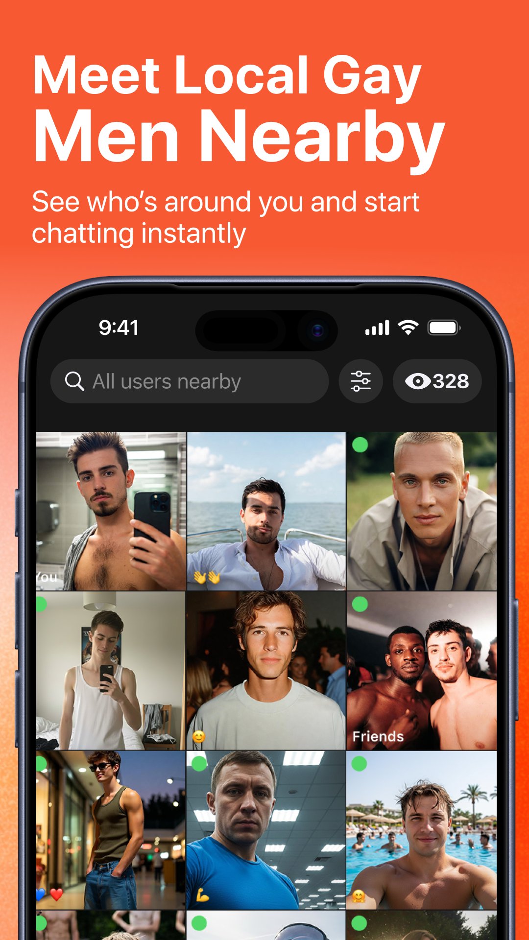 Hornet - Gay Social Network APK screenshot 1