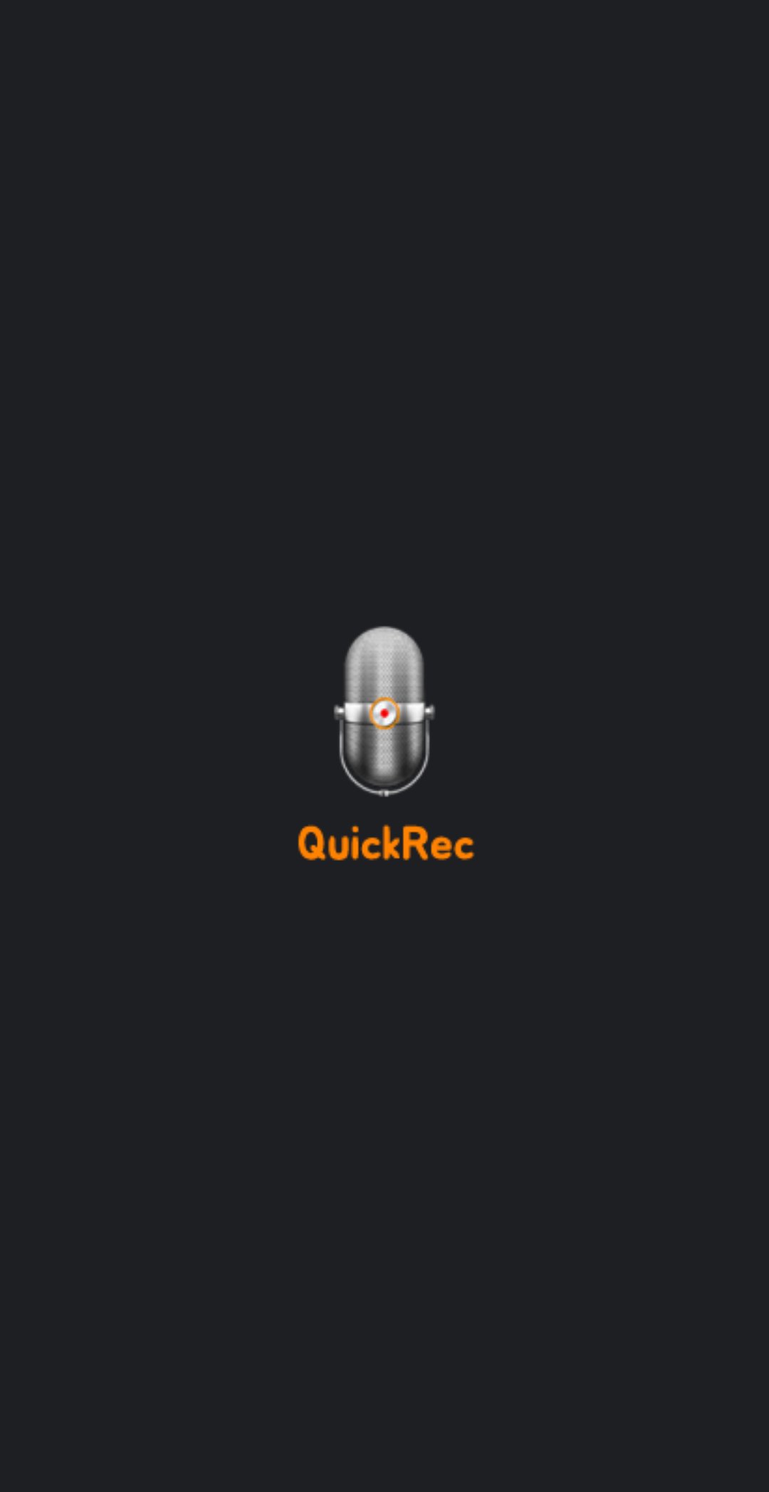 (MP3) kaydedici, WAV - QuickRec MUAYENE screenshot 1