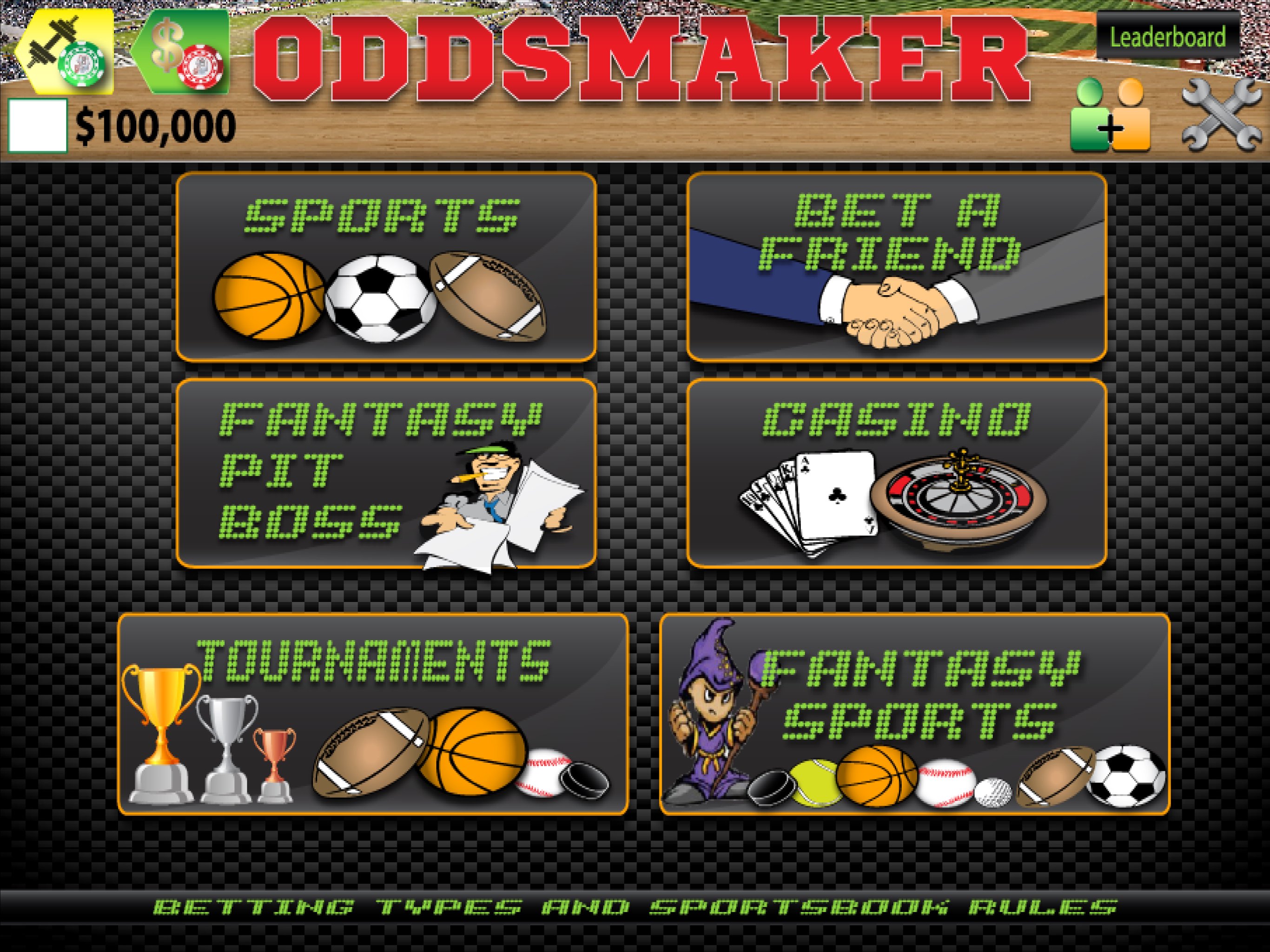 Oddsmaker MUAYENE screenshot 1
