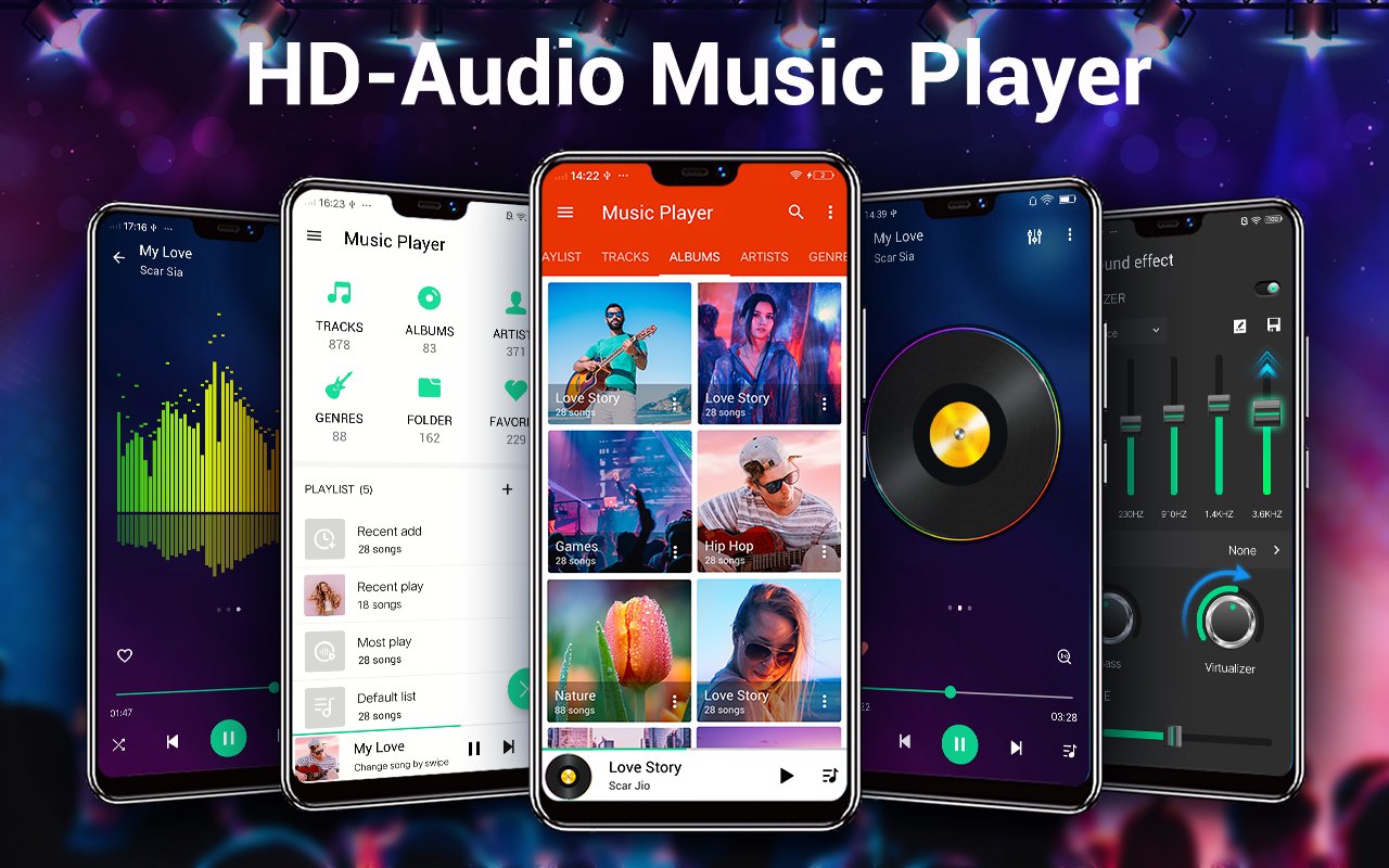 Music Player Pro APK screenshot 1