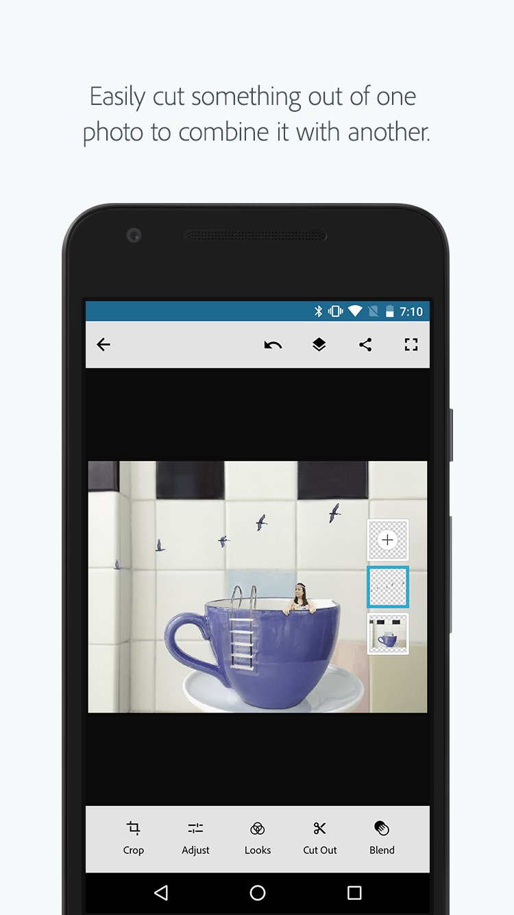 Adobe Photoshop Mix APK screenshot 1