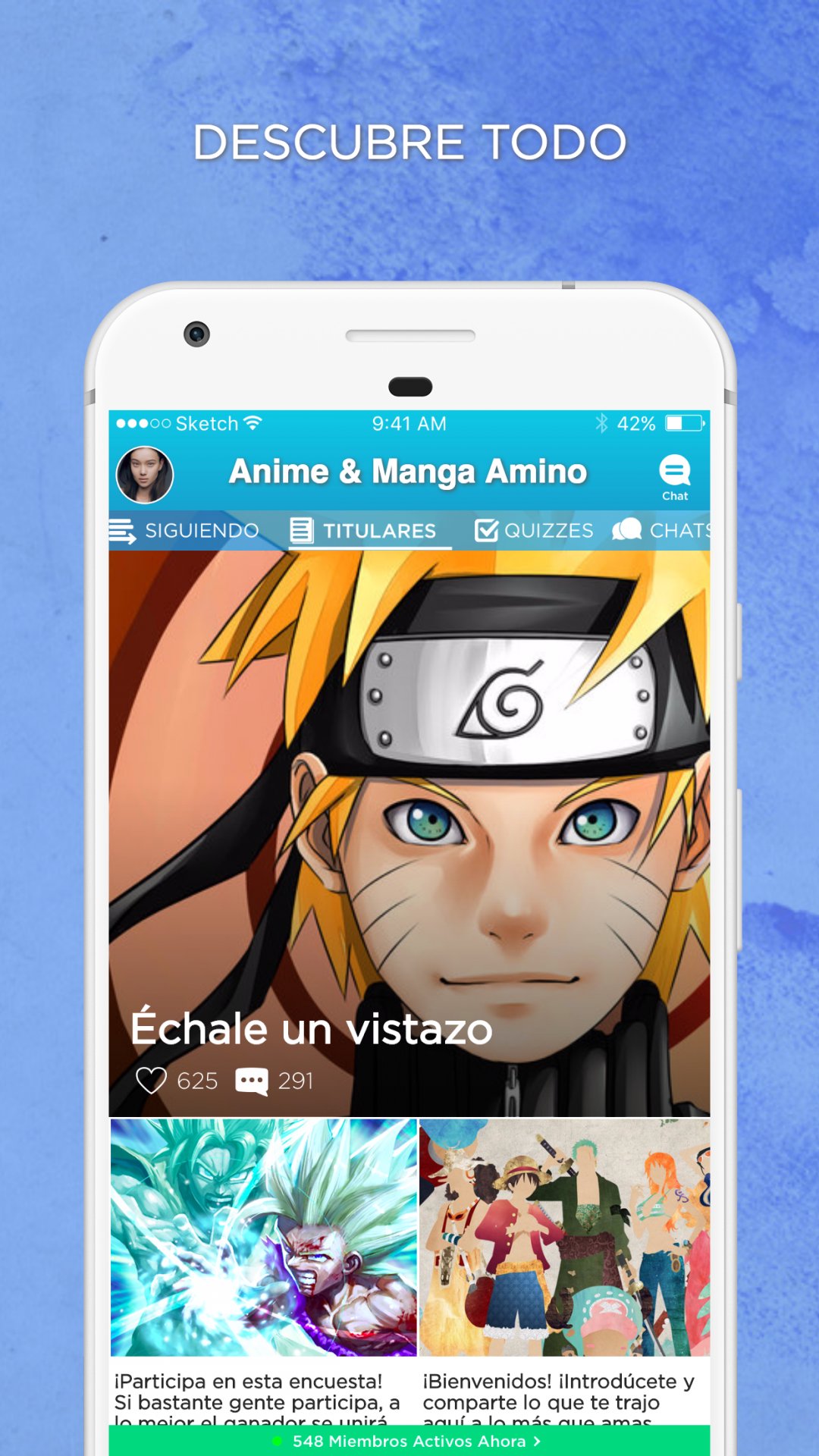 Anime Amino en Español APK screenshot 1