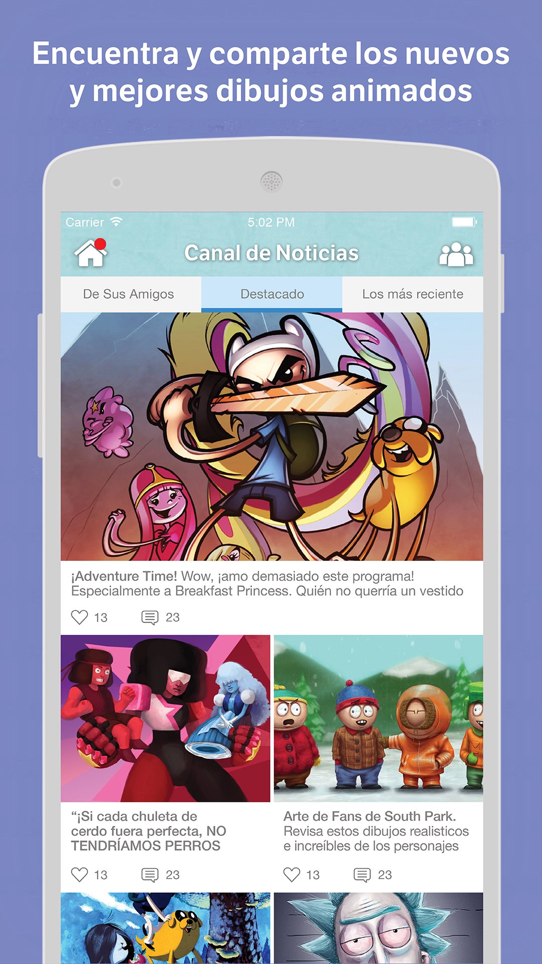 Dibujos Animados Amino APK screenshot 1