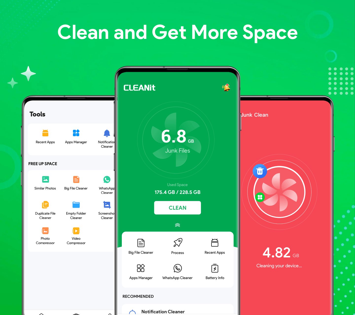 Cleanıt - Boost,Optimize,Küçük MUAYENE screenshot 1