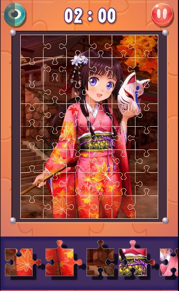 Anime Jigsaw Bulmaca MUAYENE screenshot 1