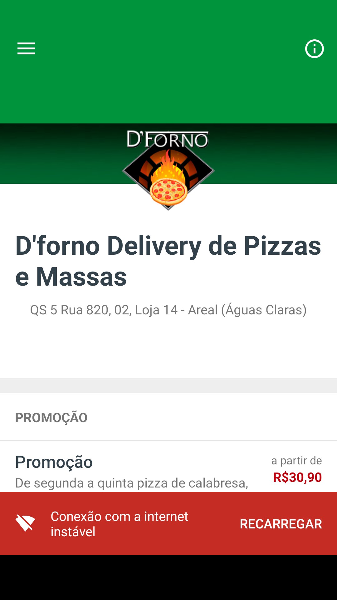 D'forno Delivery APK screenshot 1