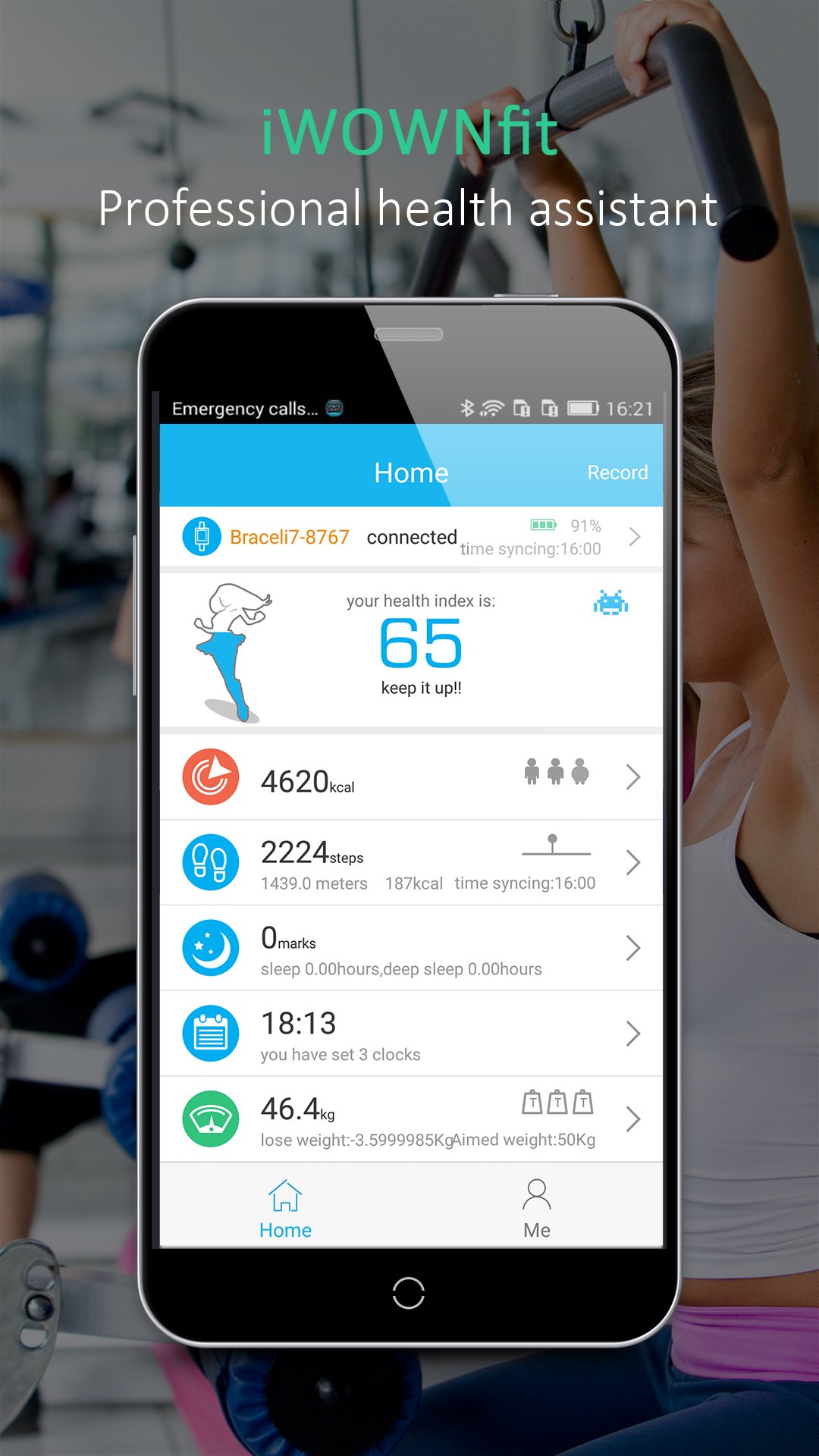 iWOWNfit APK screenshot 1