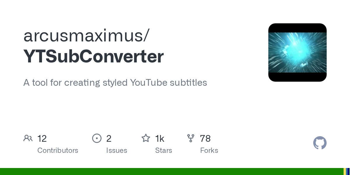 YTSubConverter screenshot 1