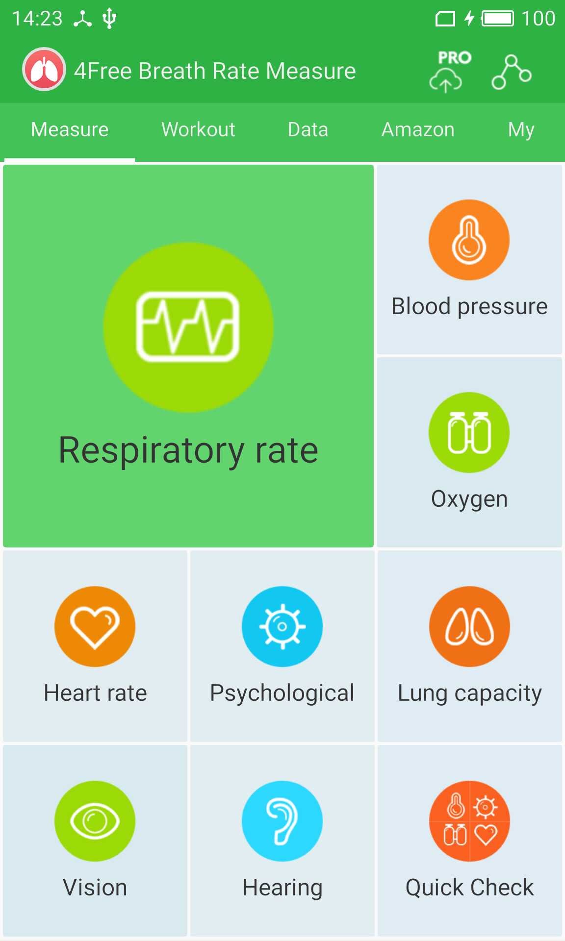 Free Breath Rate Measurement APK screenshot 1