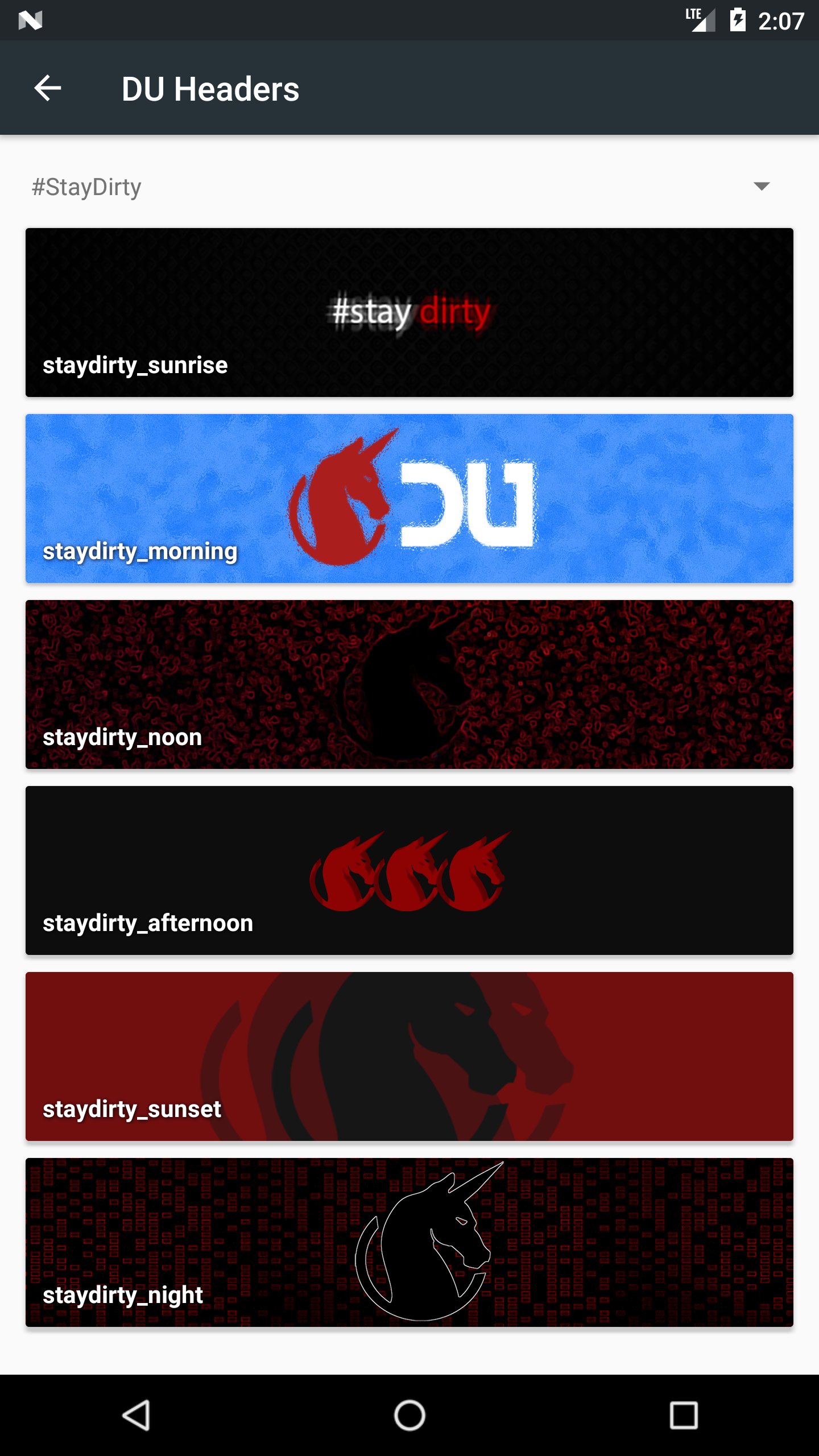 DU Headers APK screenshot 1