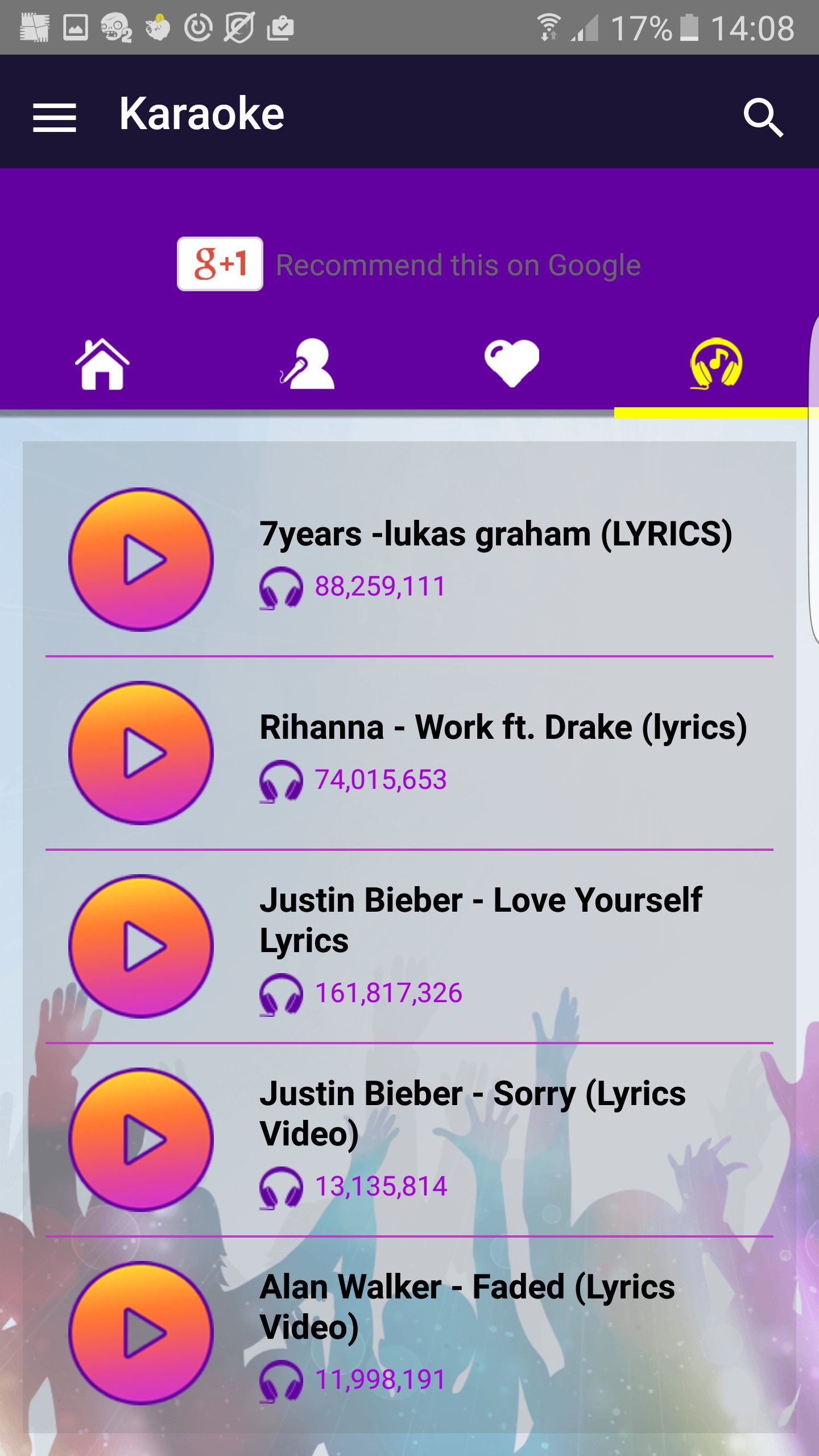iKara Karaoke Online APK screenshot 1