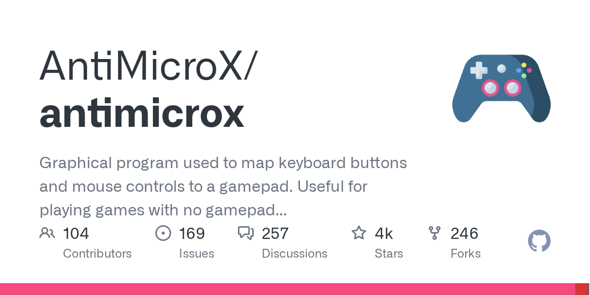 AntiMicroX screenshot 1
