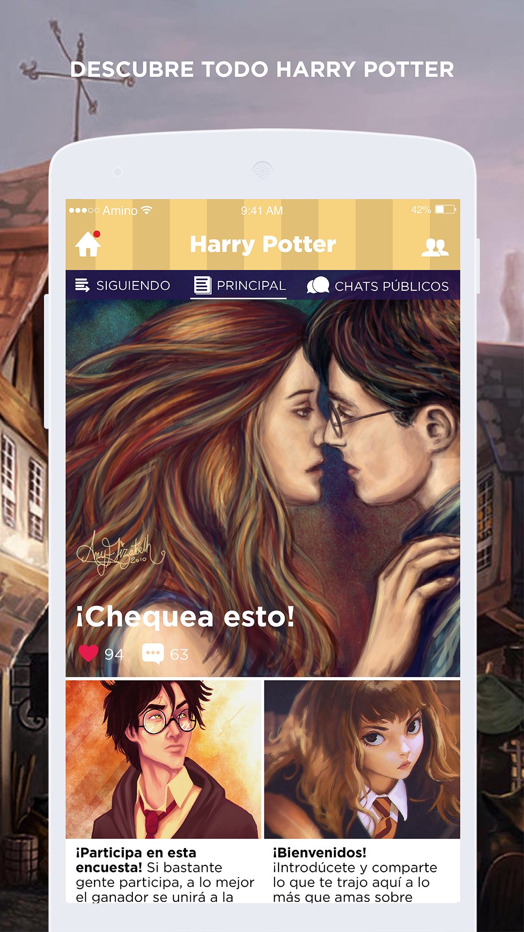 Harry Potter Amino en Español APK screenshot 1