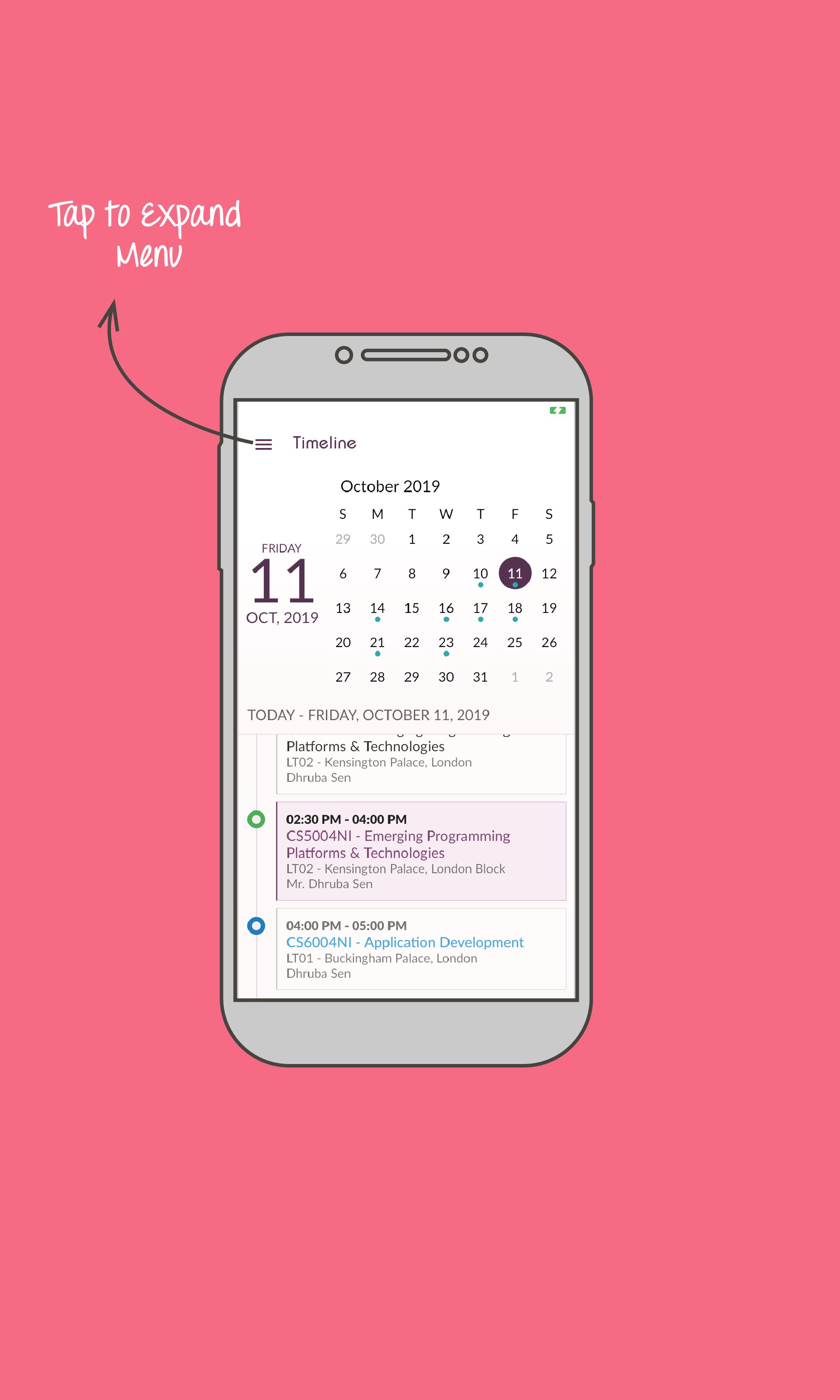 MyTimeLine APK screenshot 1