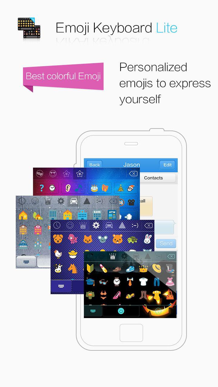 Emoji Keyboard Lite Kika Free APK screenshot 1