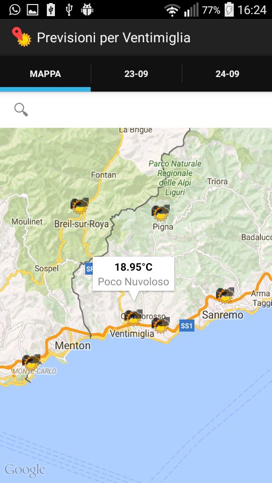 Meteo Mappe APK screenshot 1