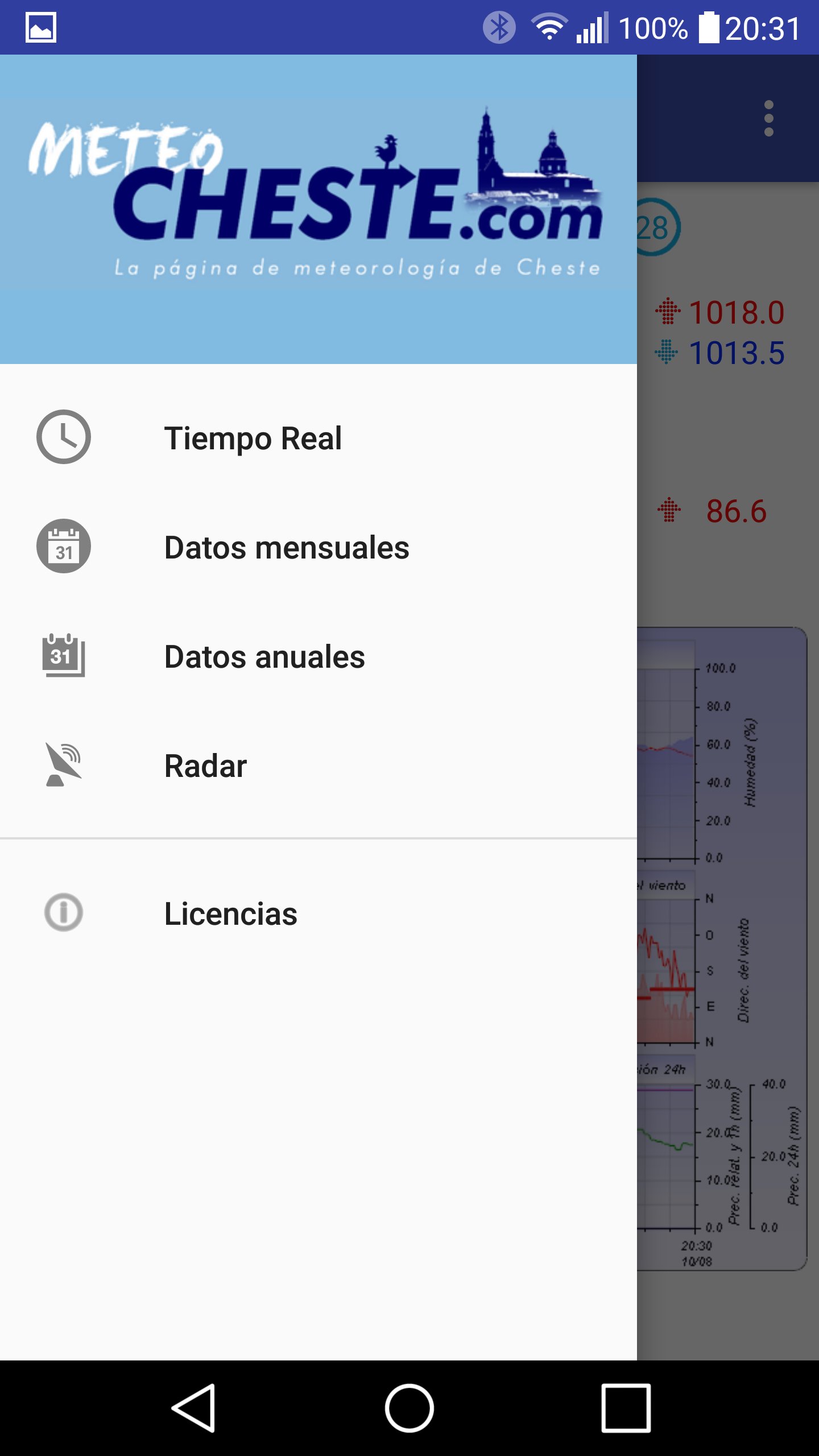 Meteocheste Free APK screenshot 1