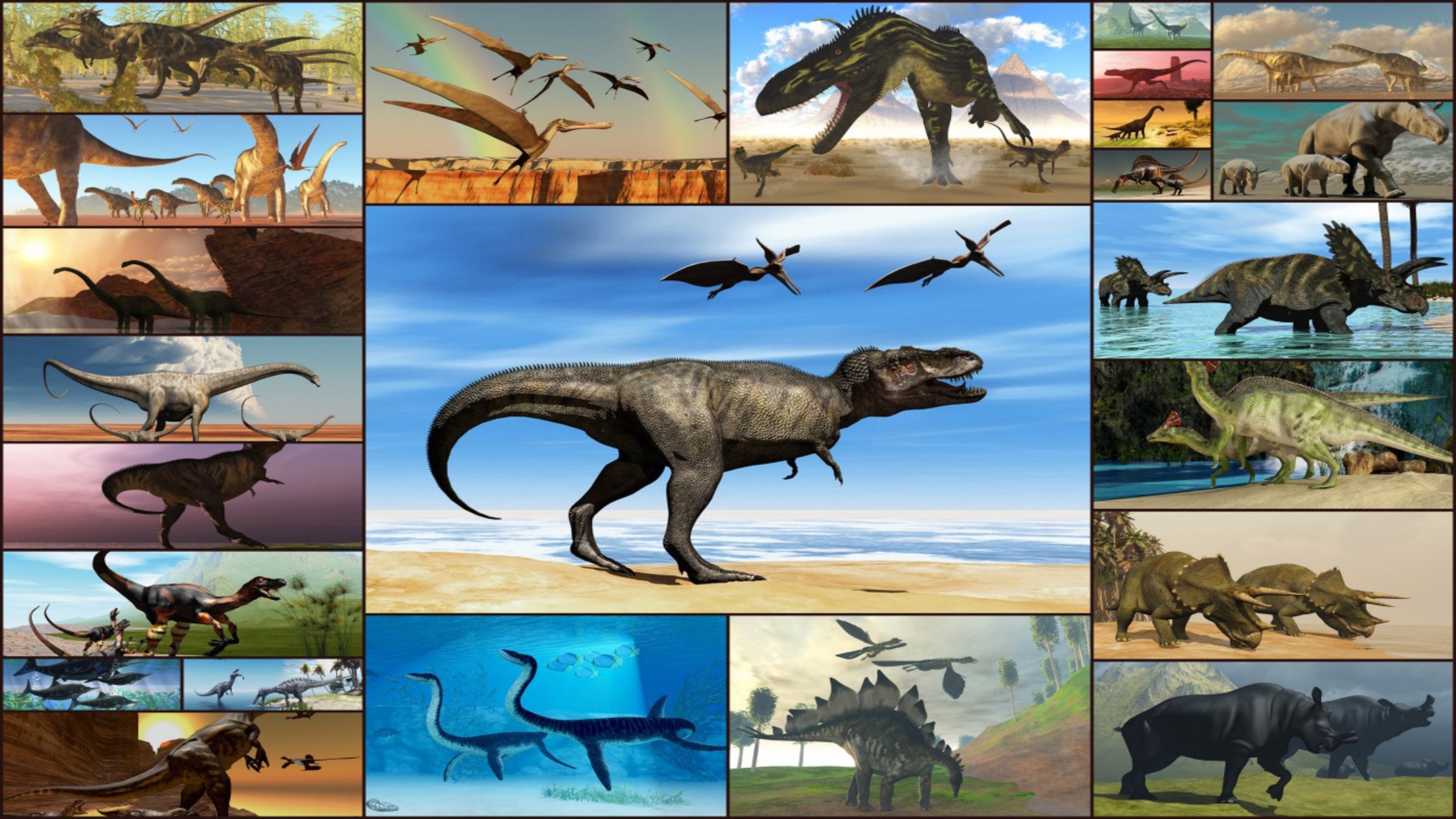 Dinozorlar Jigsaw Bulmaca Çocuklar MUAYENE screenshot 1