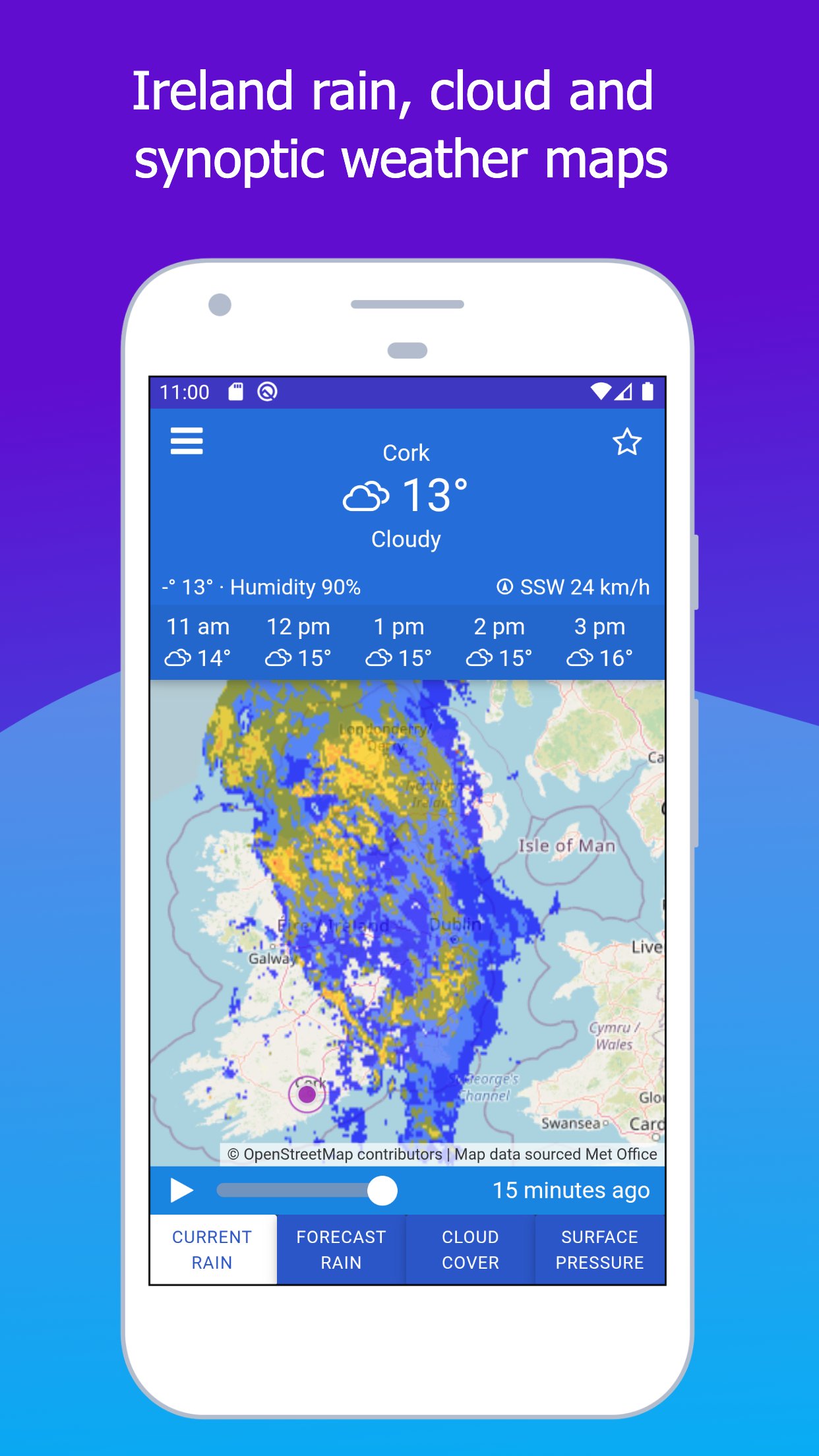 Ireland Weather - Met Eireann APK screenshot 1