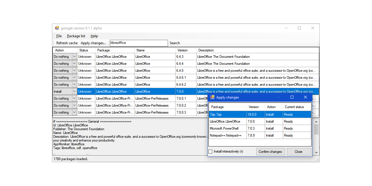 guinget screenshot 1