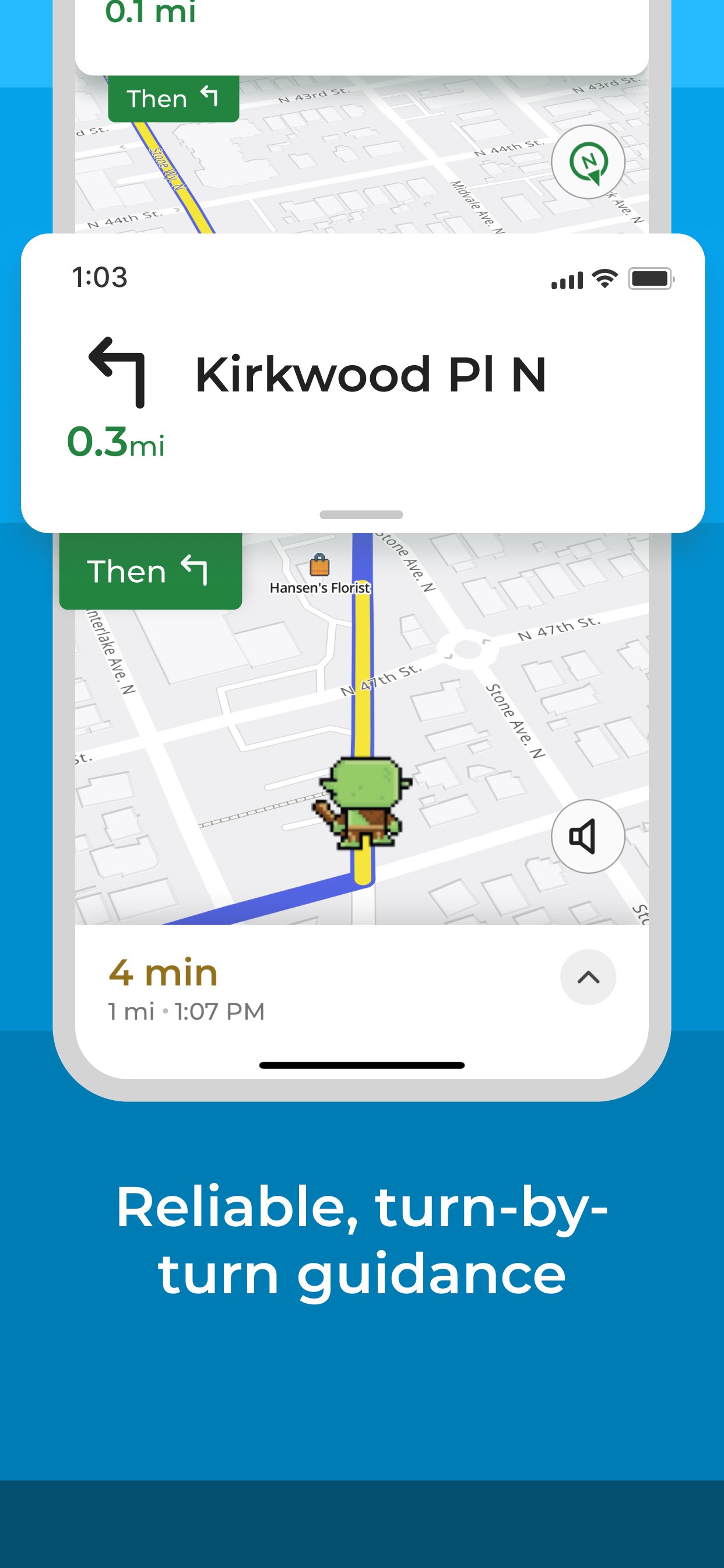 MapQuest GPS Navigasyon & Haritalar MUAYENE screenshot 1