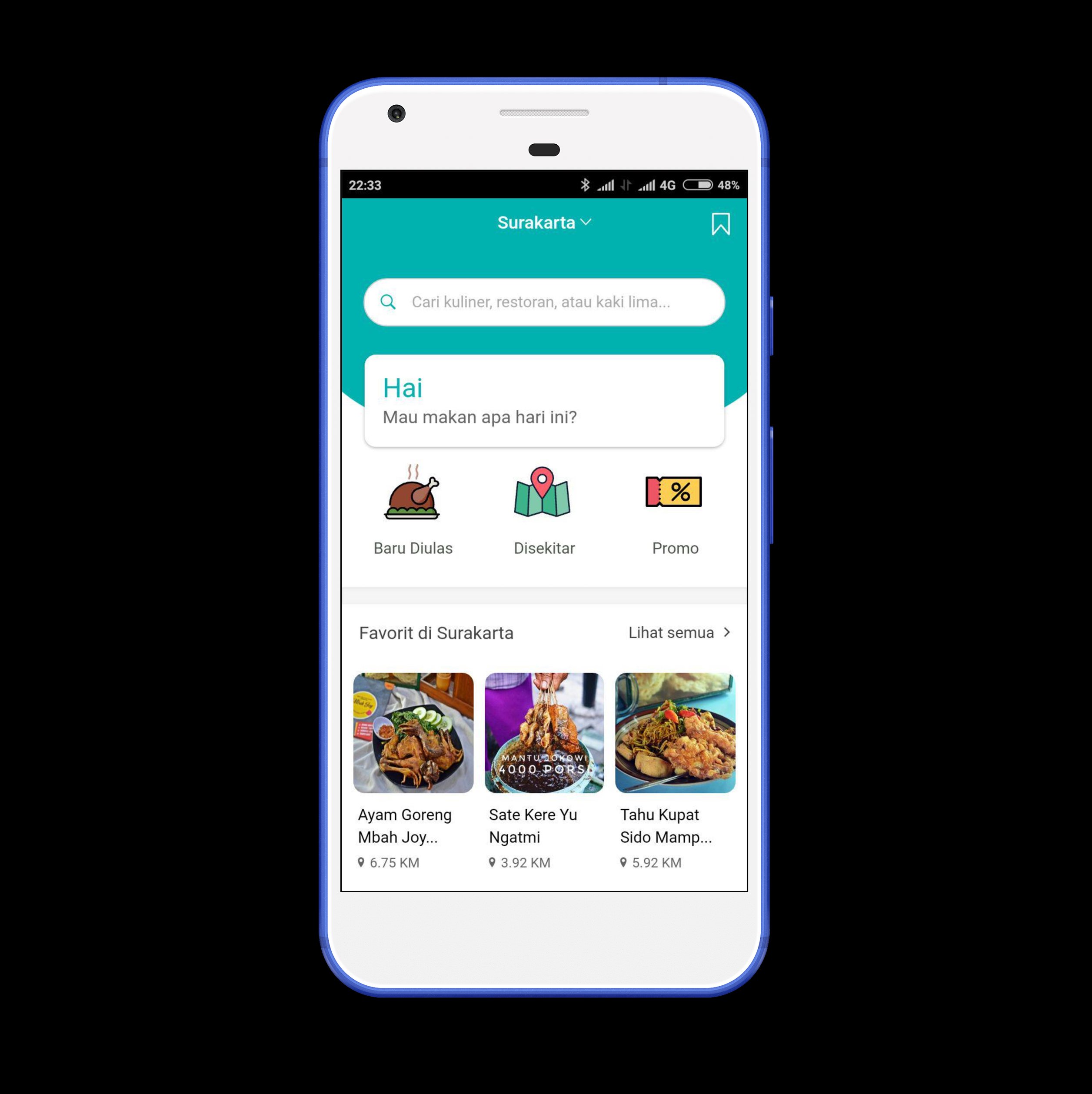 MANGAN - Aplikasi Kuliner APK screenshot 1
