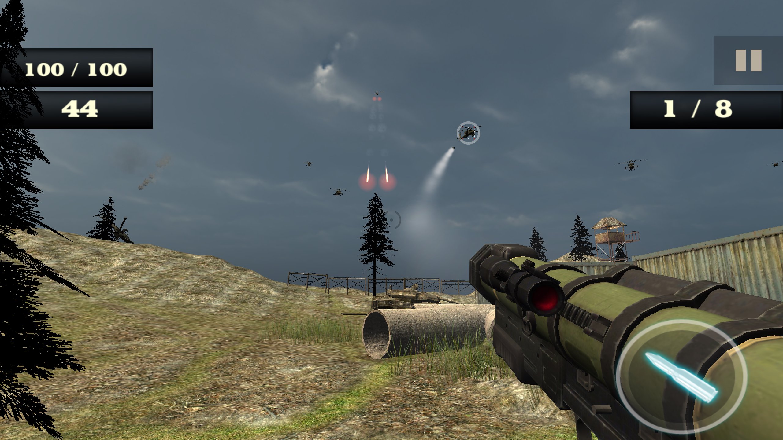 Gunship Helikopter Destroyer MUAYENE screenshot 1