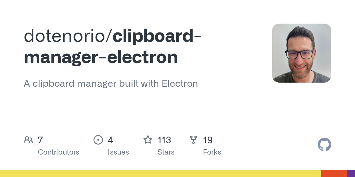 clipboard-manager-electron screenshot 1