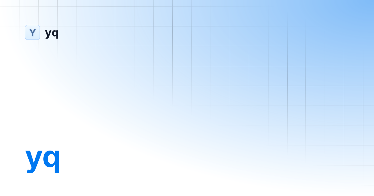 yq screenshot 1