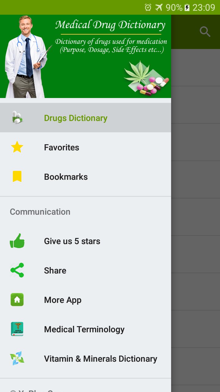 Drugs Dictionary Offline APK screenshot 1