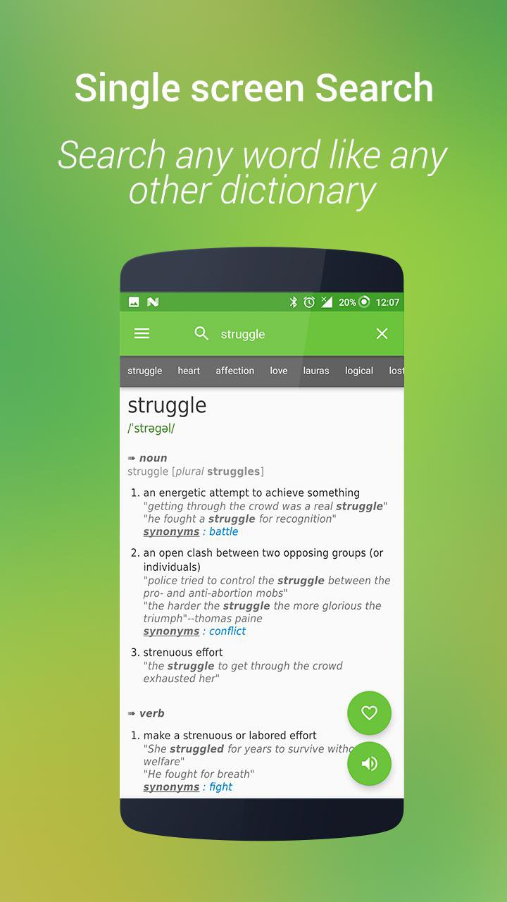 onTouch Sözlük : kuru temizleme Açılır screenshot 1