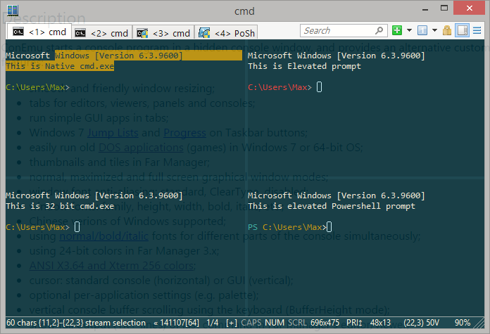 ConEmu screenshot 1