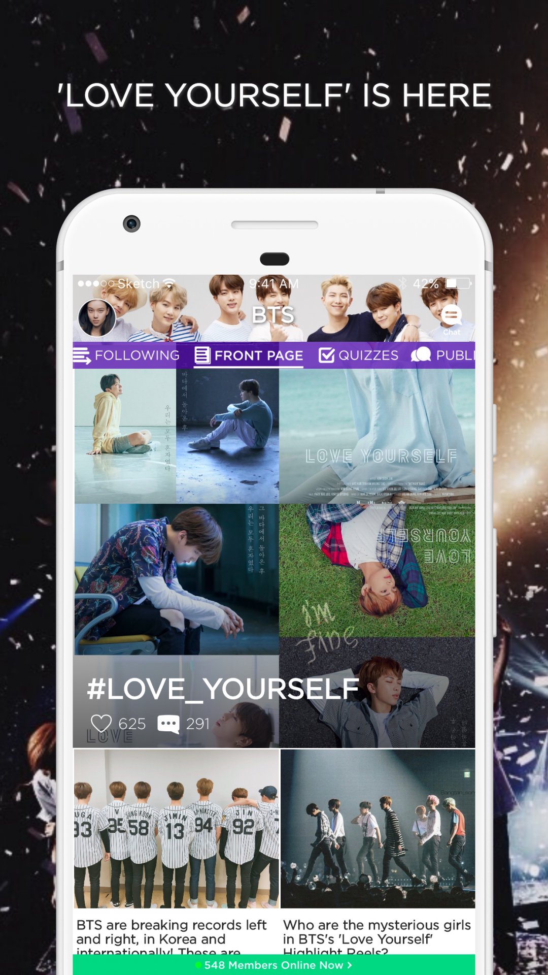 ARMY Amino for BTS Stans APK screenshot 1