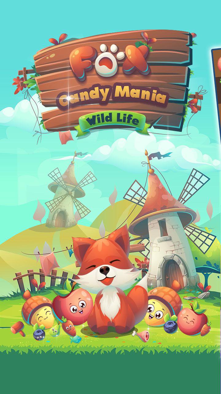 Fox Candy Mania - Vahşi Yaşam MUAYENE screenshot 1