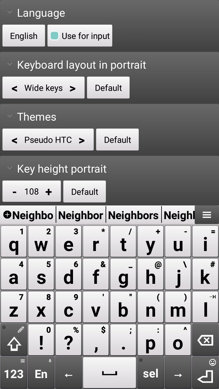 Jbak Keyboard APK screenshot 1