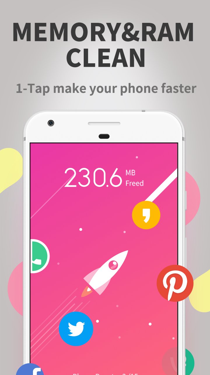 Color Cleaner - Clean Memory APK screenshot 1