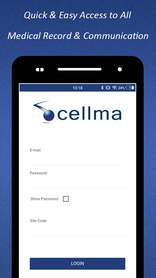 Cellma Patient Portal APK screenshot 1