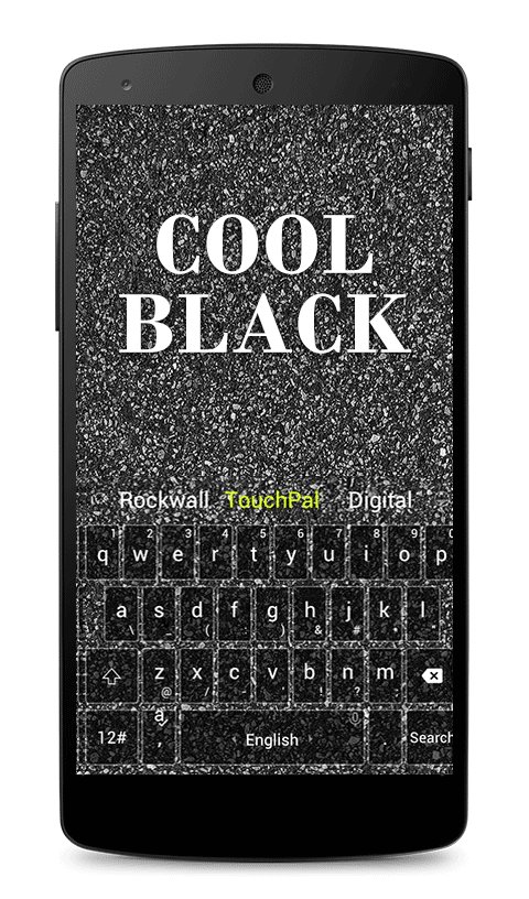 Cool Black Keyboard Theme APK screenshot 1