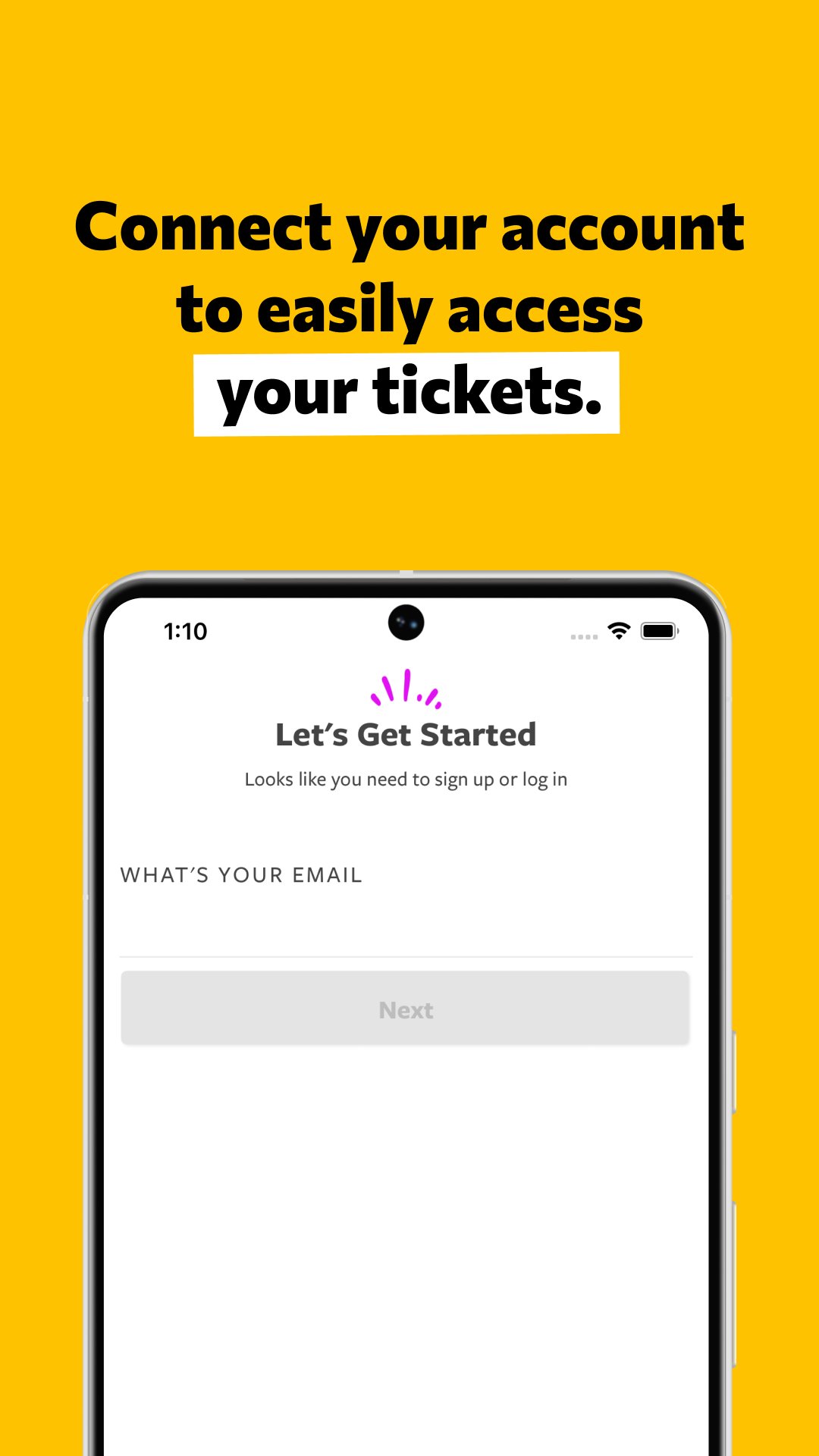 Goldstar: Live Event Tickets APK screenshot 1