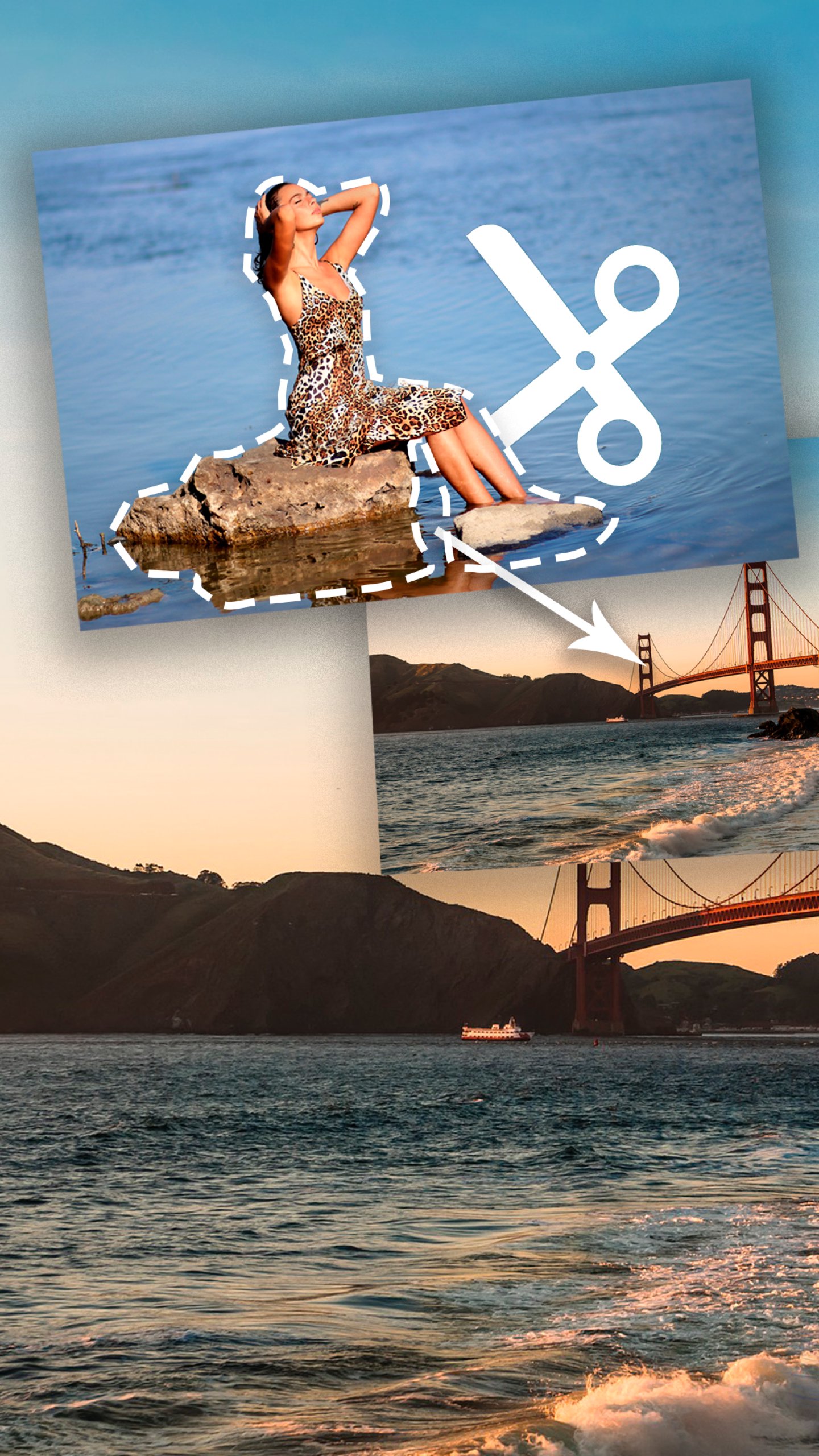 Cut Paste Photo Seamless Edit APK screenshot 1