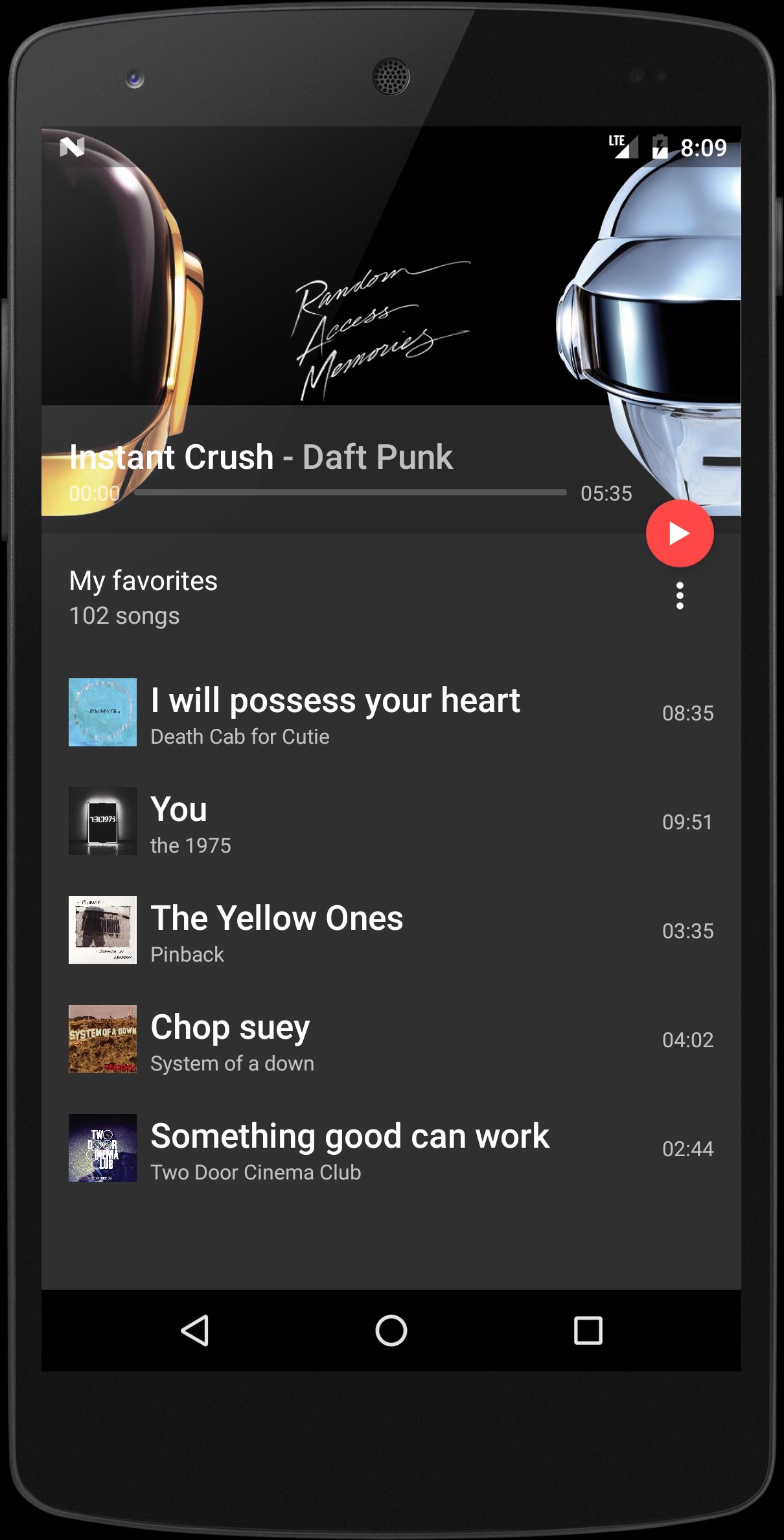 Music Player Demo APK screenshot 1