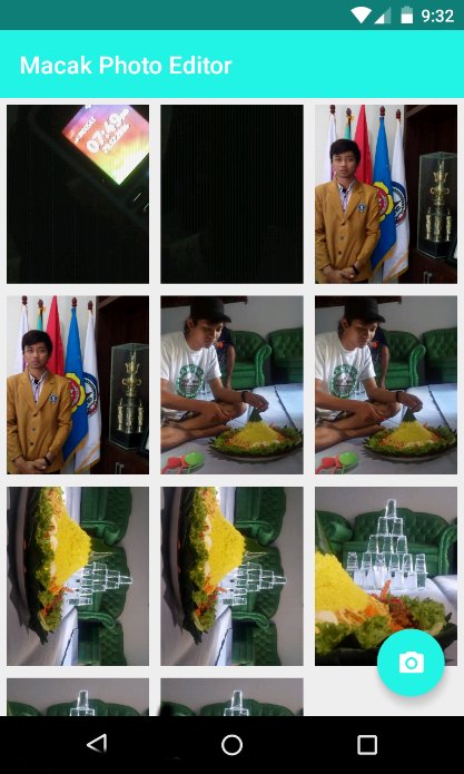 Macak Photo Editor Best APK screenshot 1