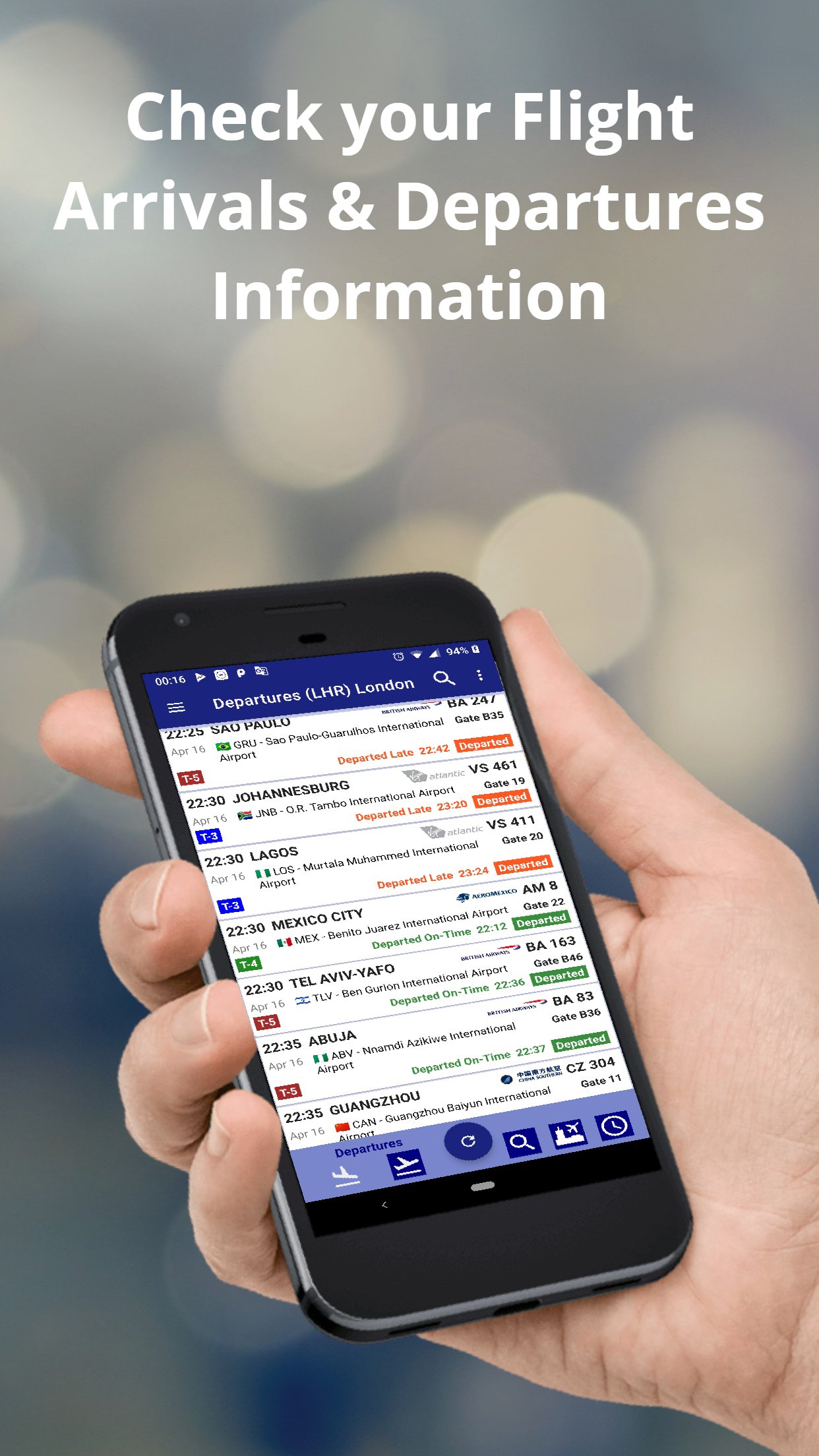 Newark Airport Information APK screenshot 1