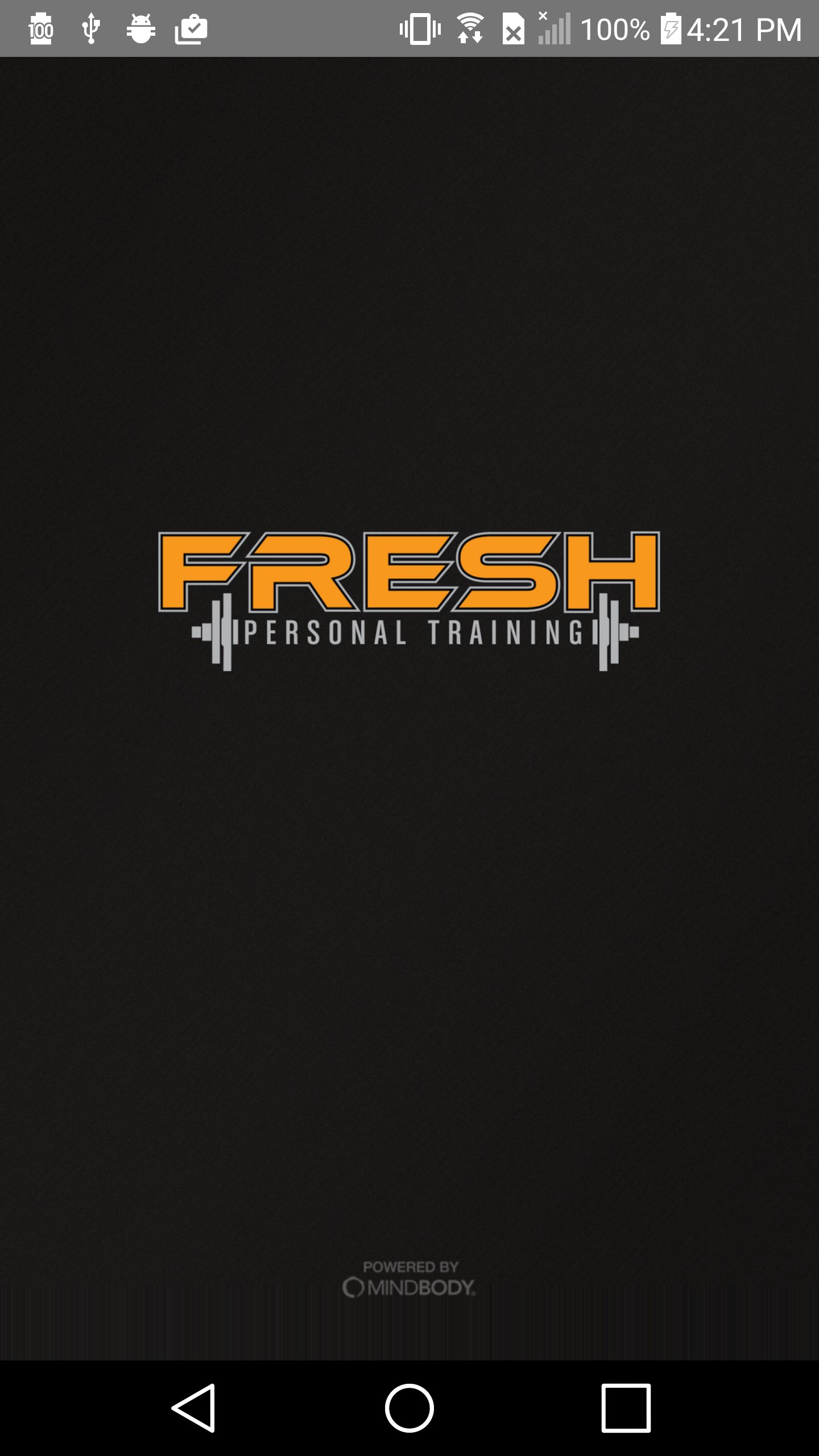 FRESH PERSONAL TRAINING APK screenshot 1