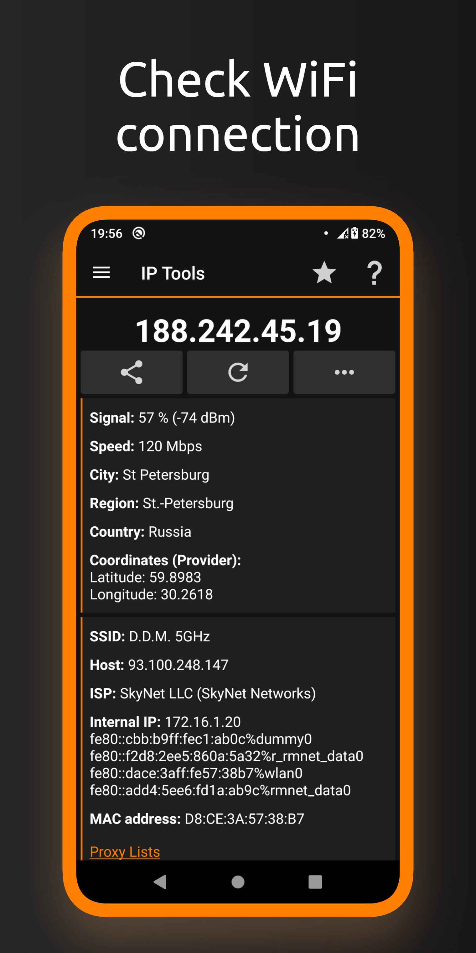 IP Tools: Network utilities APK screenshot 1