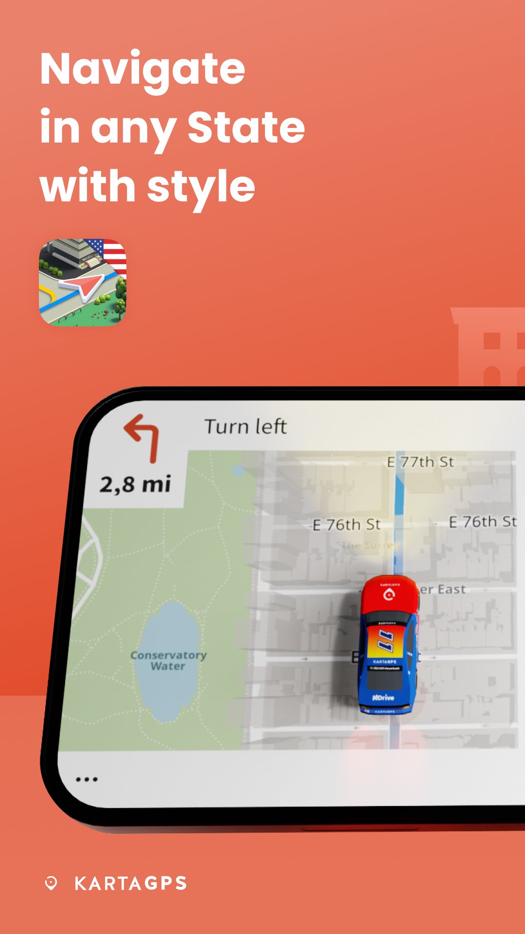 Karta GPS - Offline Navigation APK screenshot 1