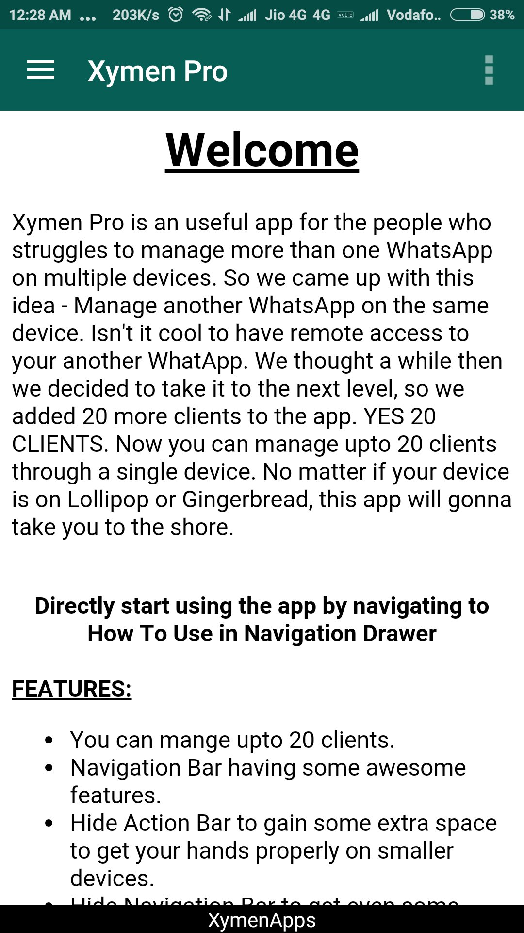 Client 2 for xymen APK screenshot 1