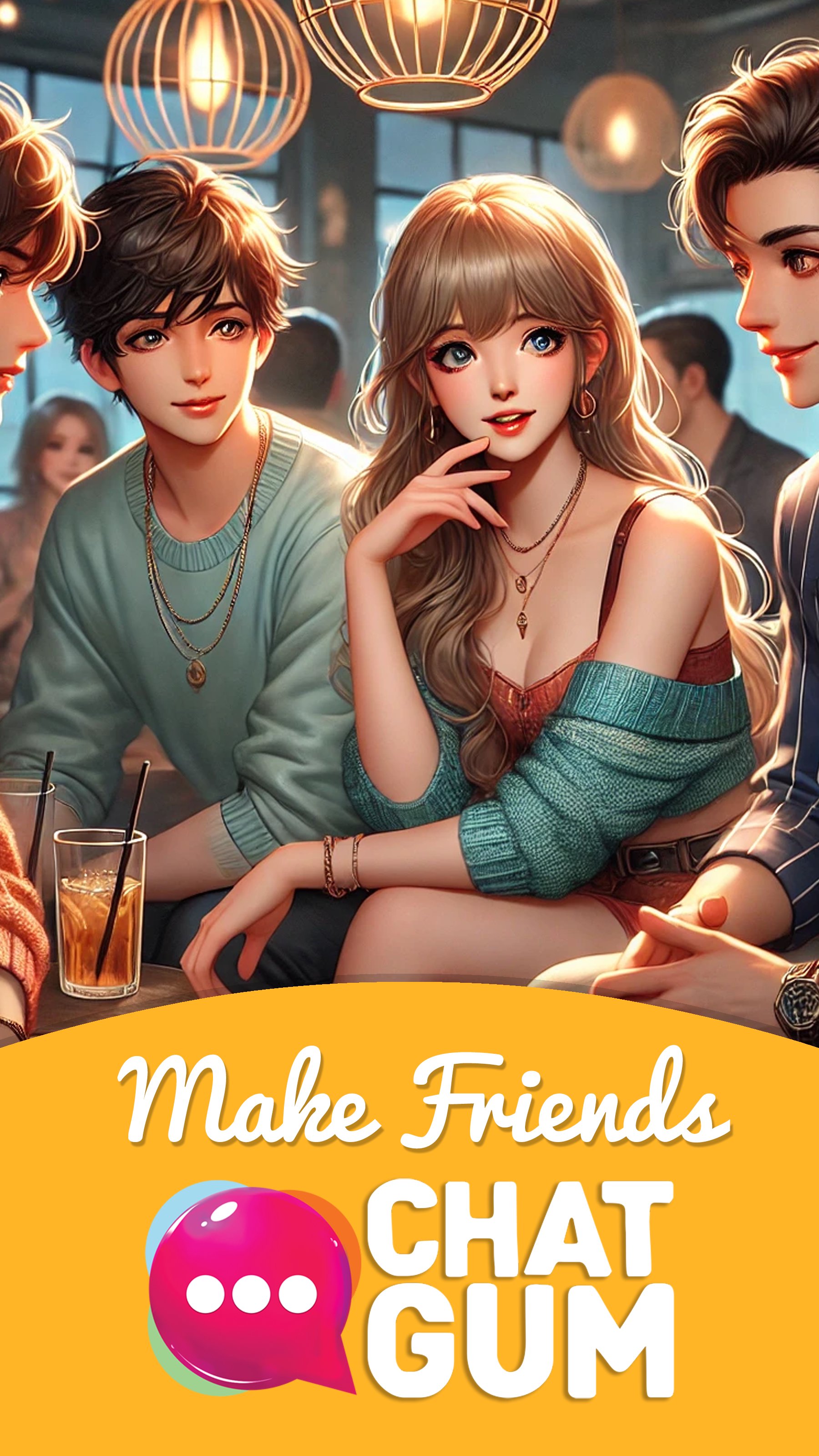 Chat Rooms - Find Friends APK screenshot 1