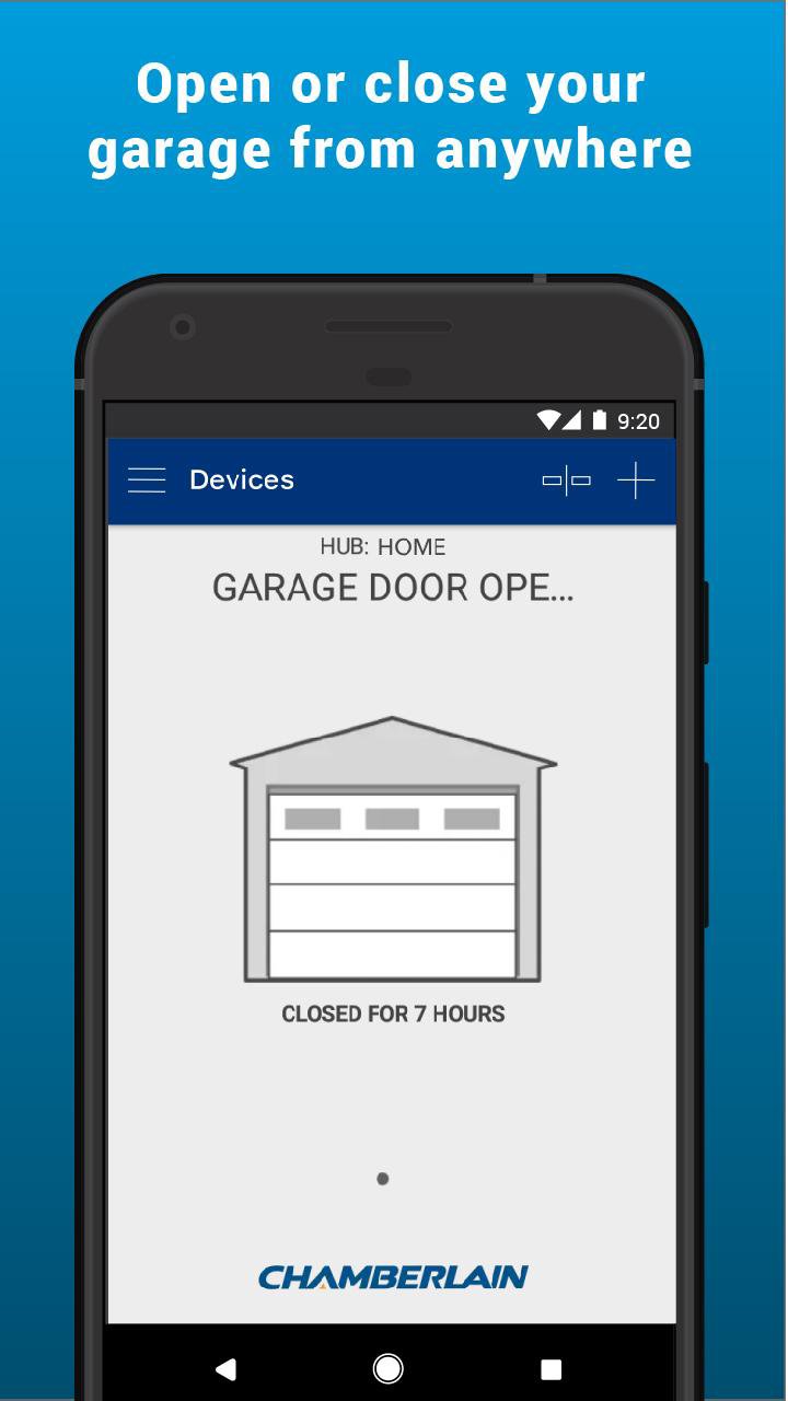 Chamberlain MyQ Home Control APK screenshot 1
