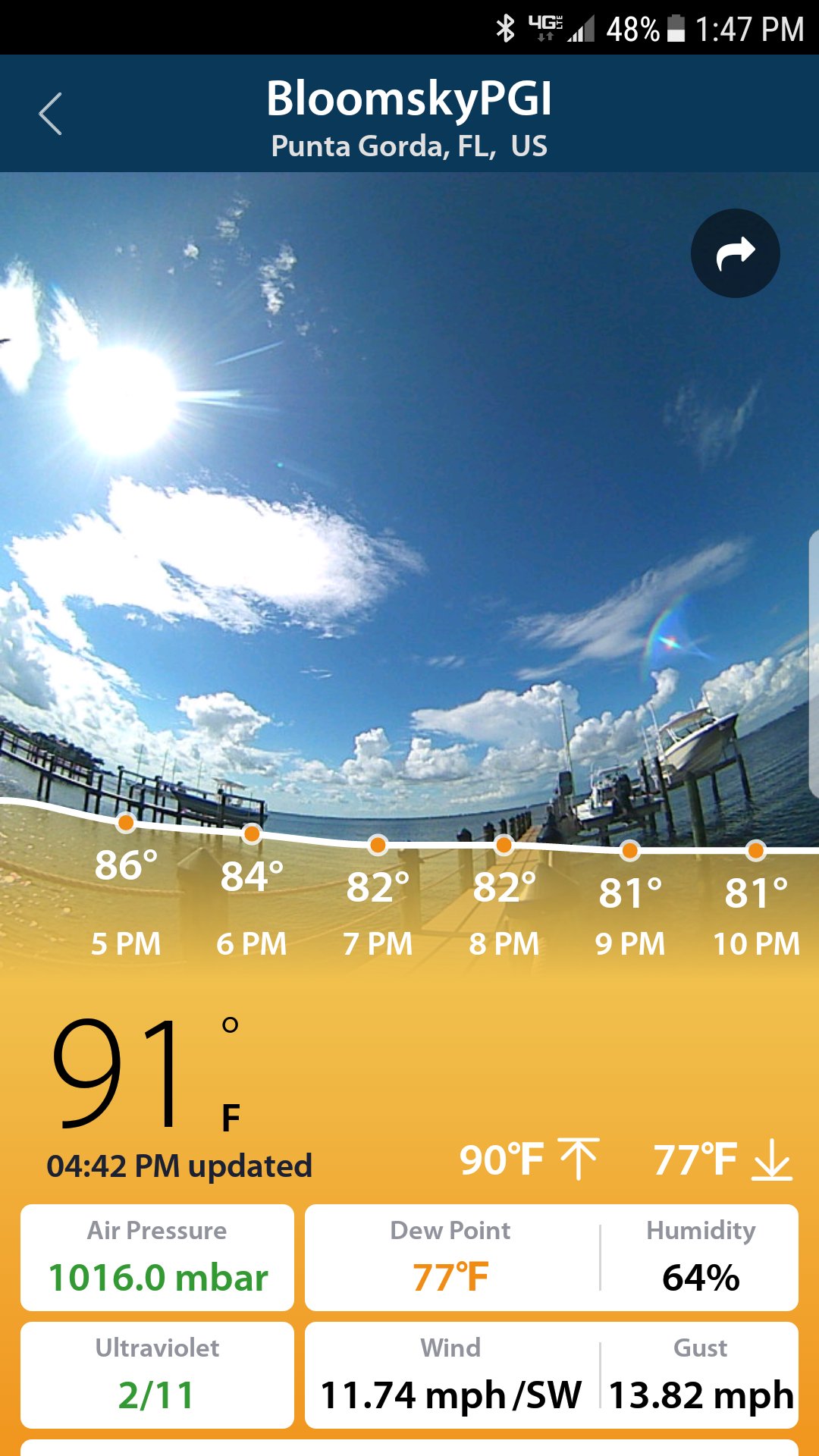 BloomSky Weather APK screenshot 1